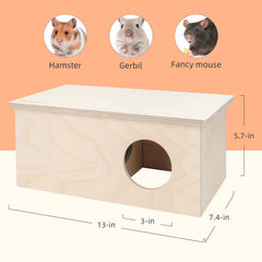 Niteangel Birch Hideout interior reveals two rooms for sleeping and nesting.