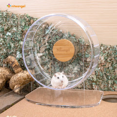 Niteangel Clear PS plastic drum with visible motion for active play.