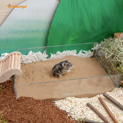 Niteangel degu desert bath sand supporting grooming without fragrances