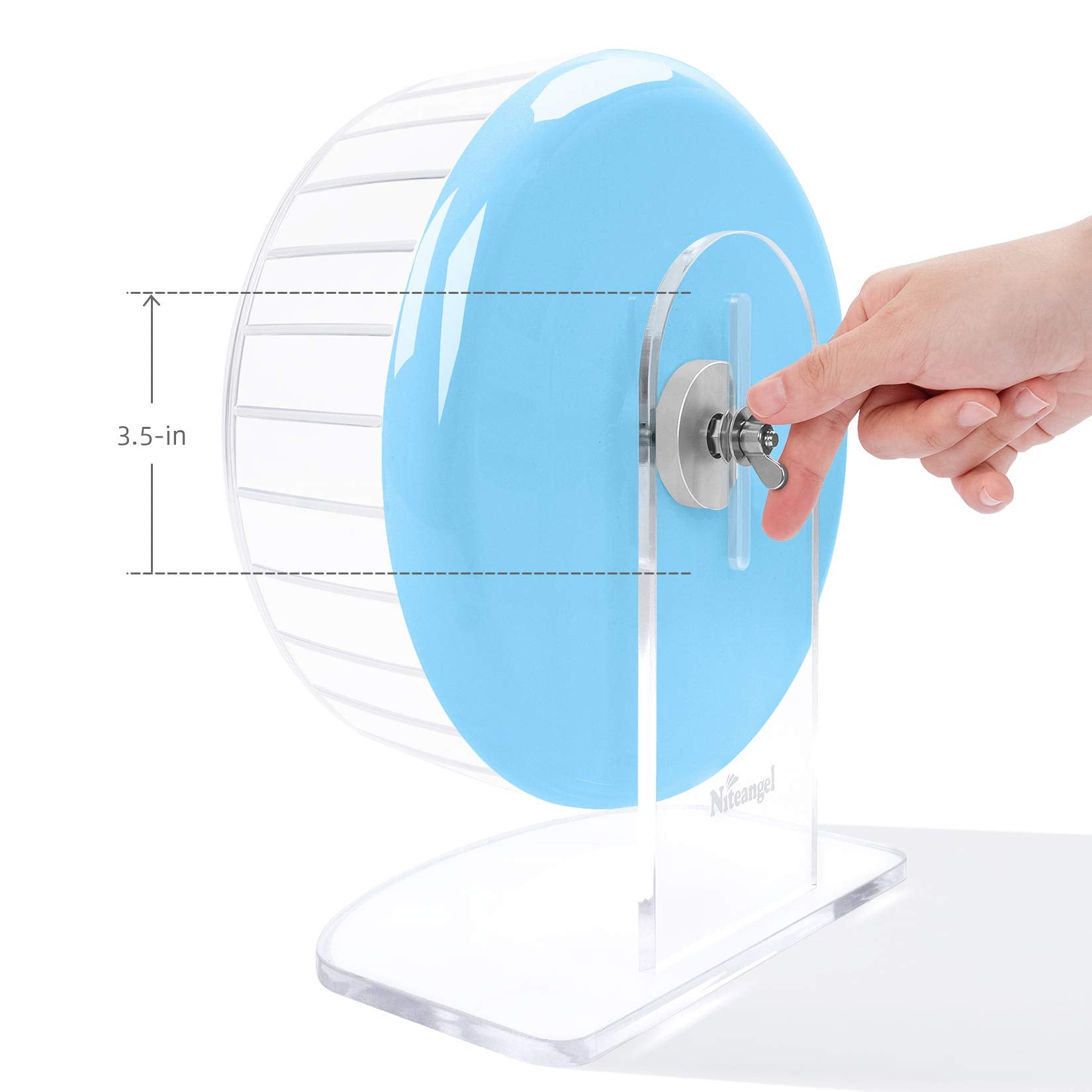Dual ball bearing mechanism ensures smooth, quiet operation