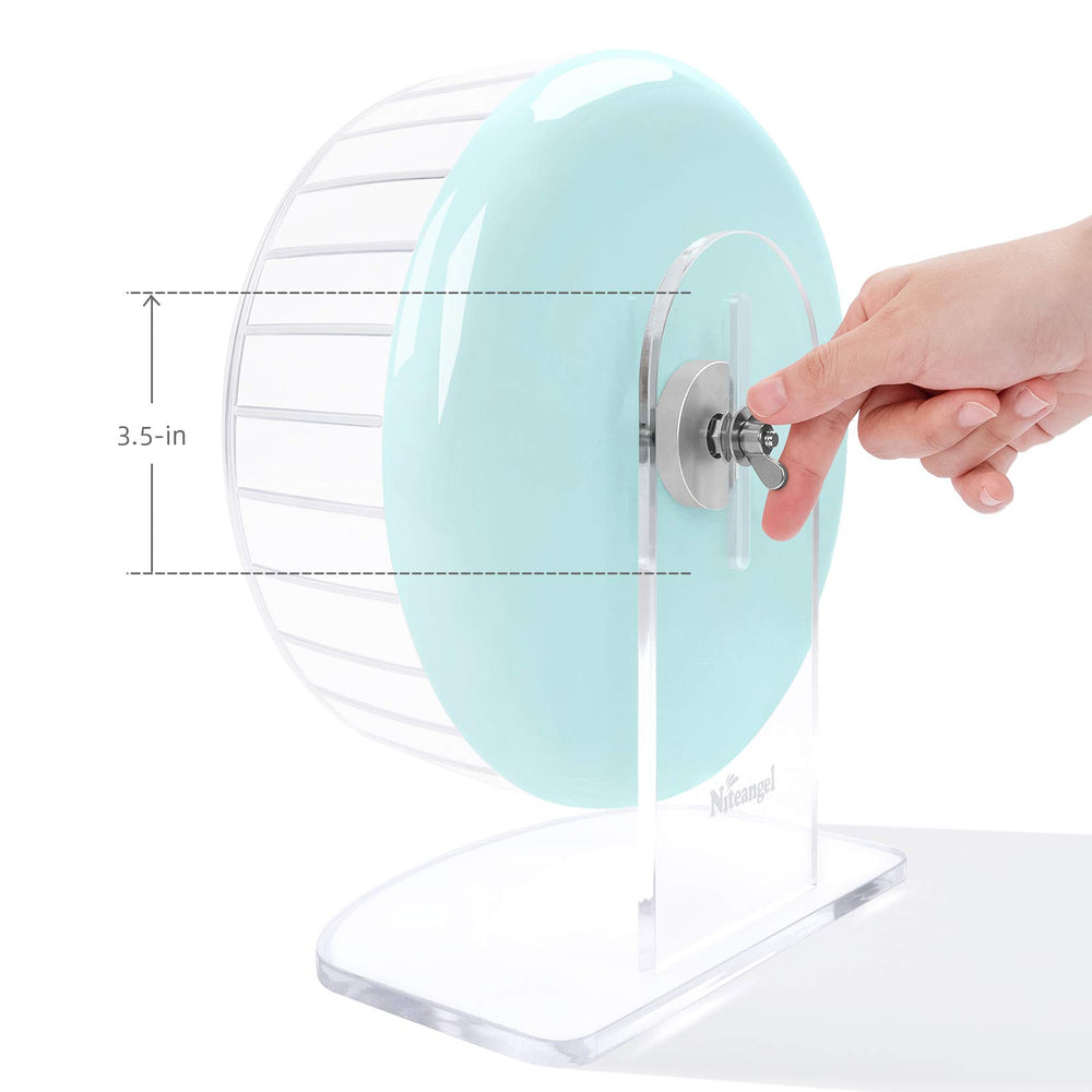 Niteangel dual-ball-bearing system ensures smooth, quiet spins.