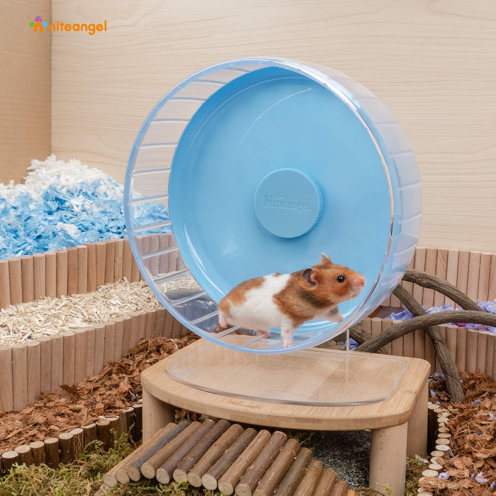 Durable PS plastic drum with chew-resistant design