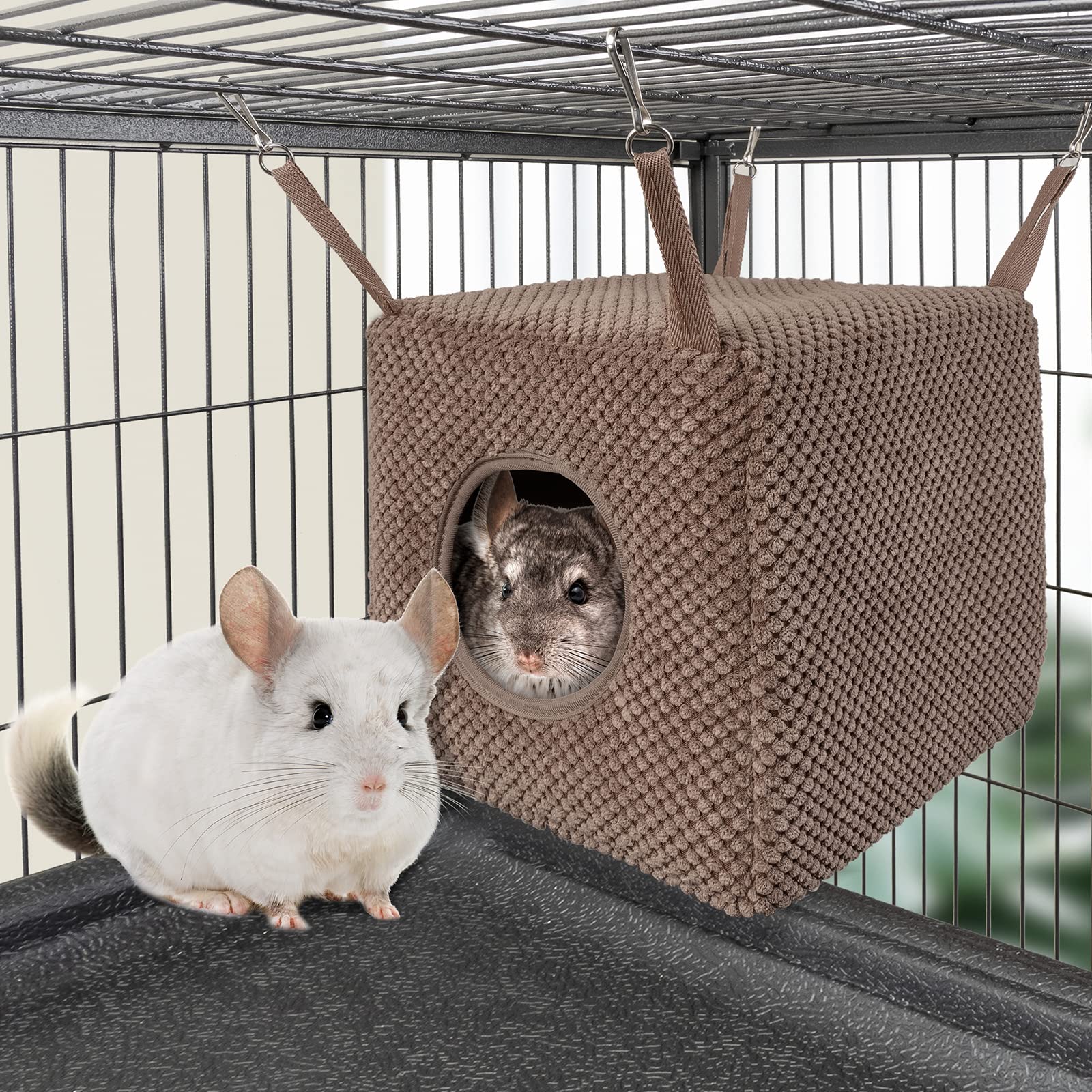 Niteangel Ferret Cozy Swing Hammock polar fleece material emphasizing softness and breathability.