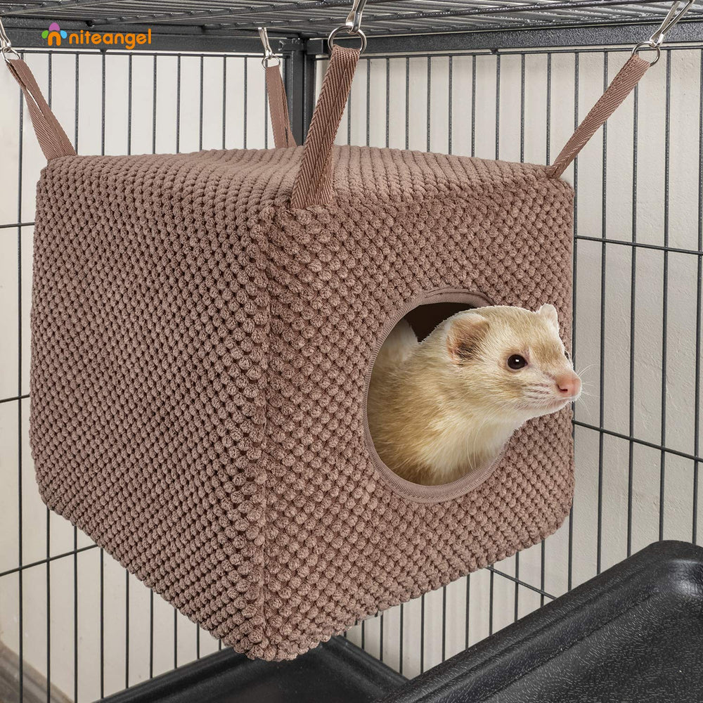 Niteangel Ferret Cozy Swing Hammock washable design for easy cleaning.