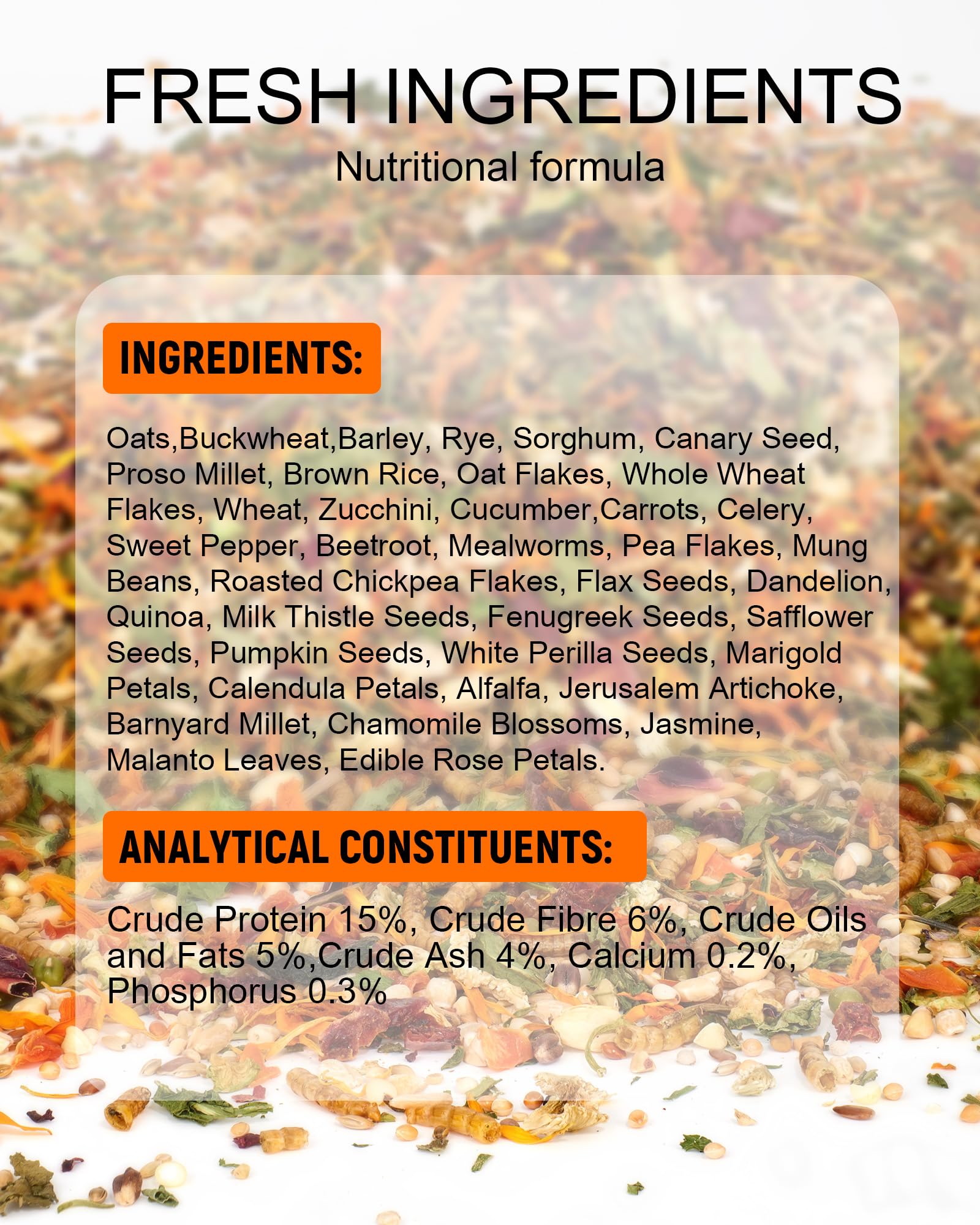 Niteangel chickpea-crunch promotes oral enrichment for hamsters.