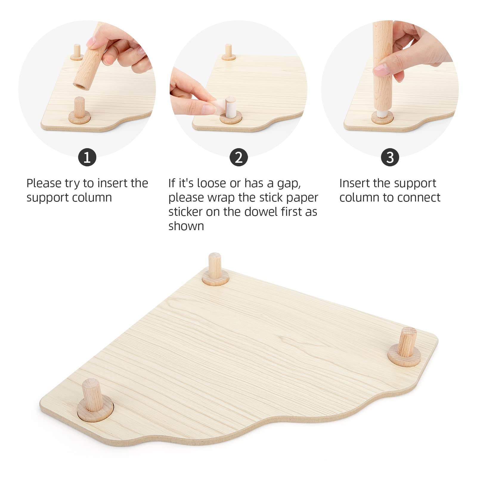 Niteangel Hamster Play Platform in cage setup showing versatile placement