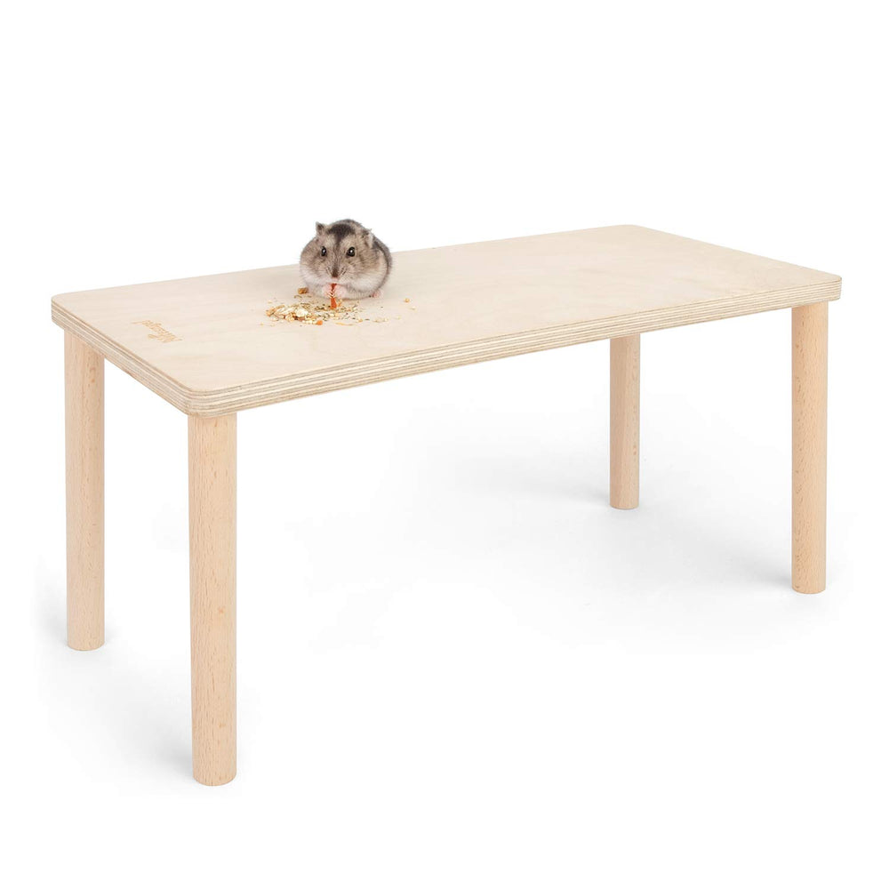 Niteangel hamster play platform rectangle shows sturdy climbing and enrichment for small pets