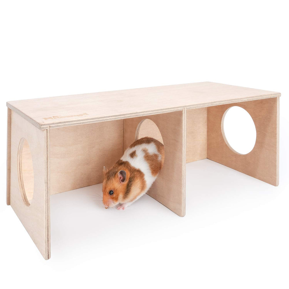 Niteangel Hamster Secret Peep Shed exterior view showing a secure resting spot and observation point.