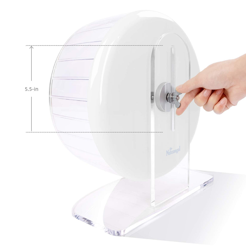 Quiet night operation of the Niteangel wheel helps minimize disturbance.