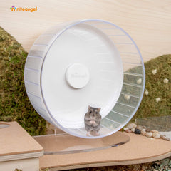 11-inch running drum on the Niteangel wheel provides ample running space.