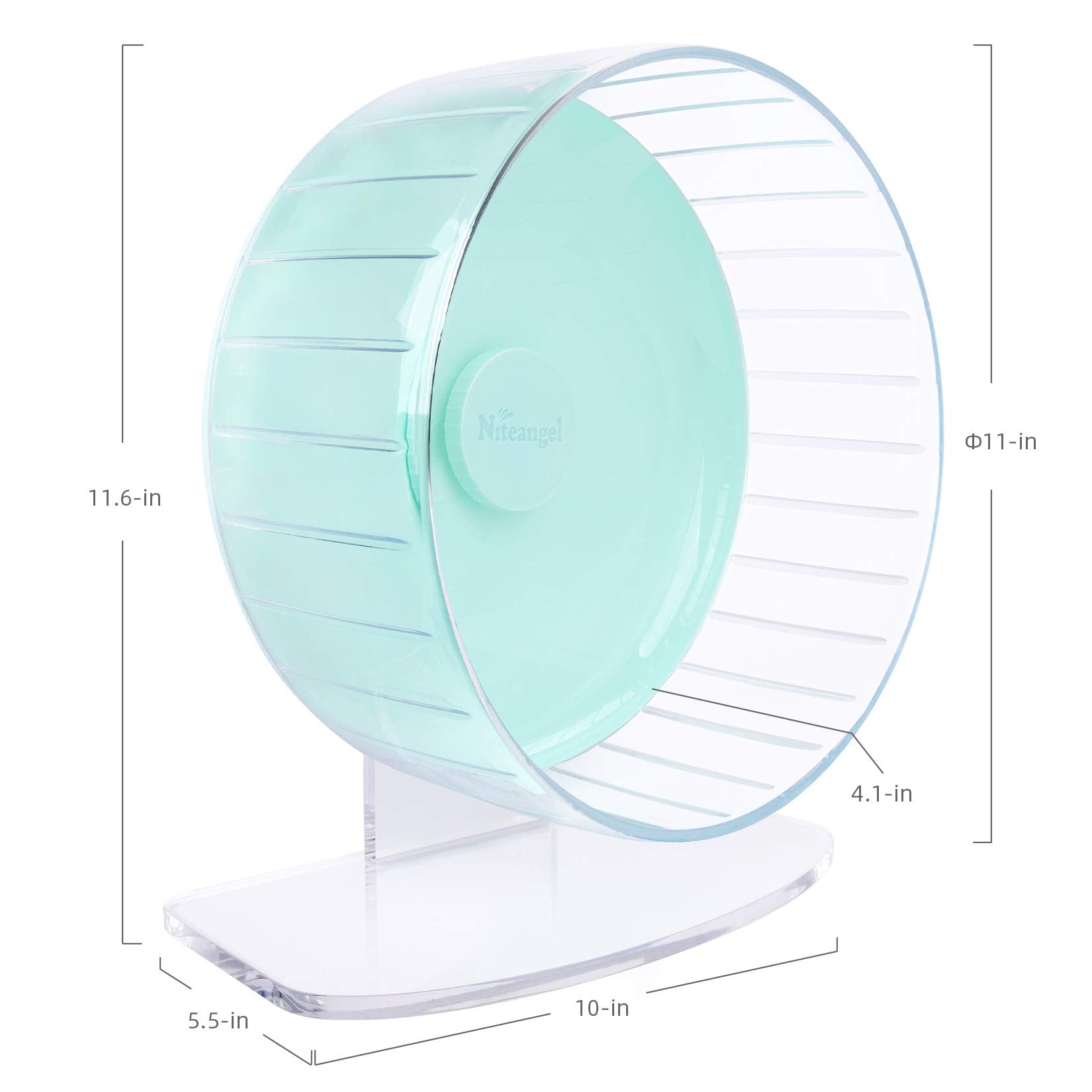 Niteangel solid base keeps the wheel steady during running.