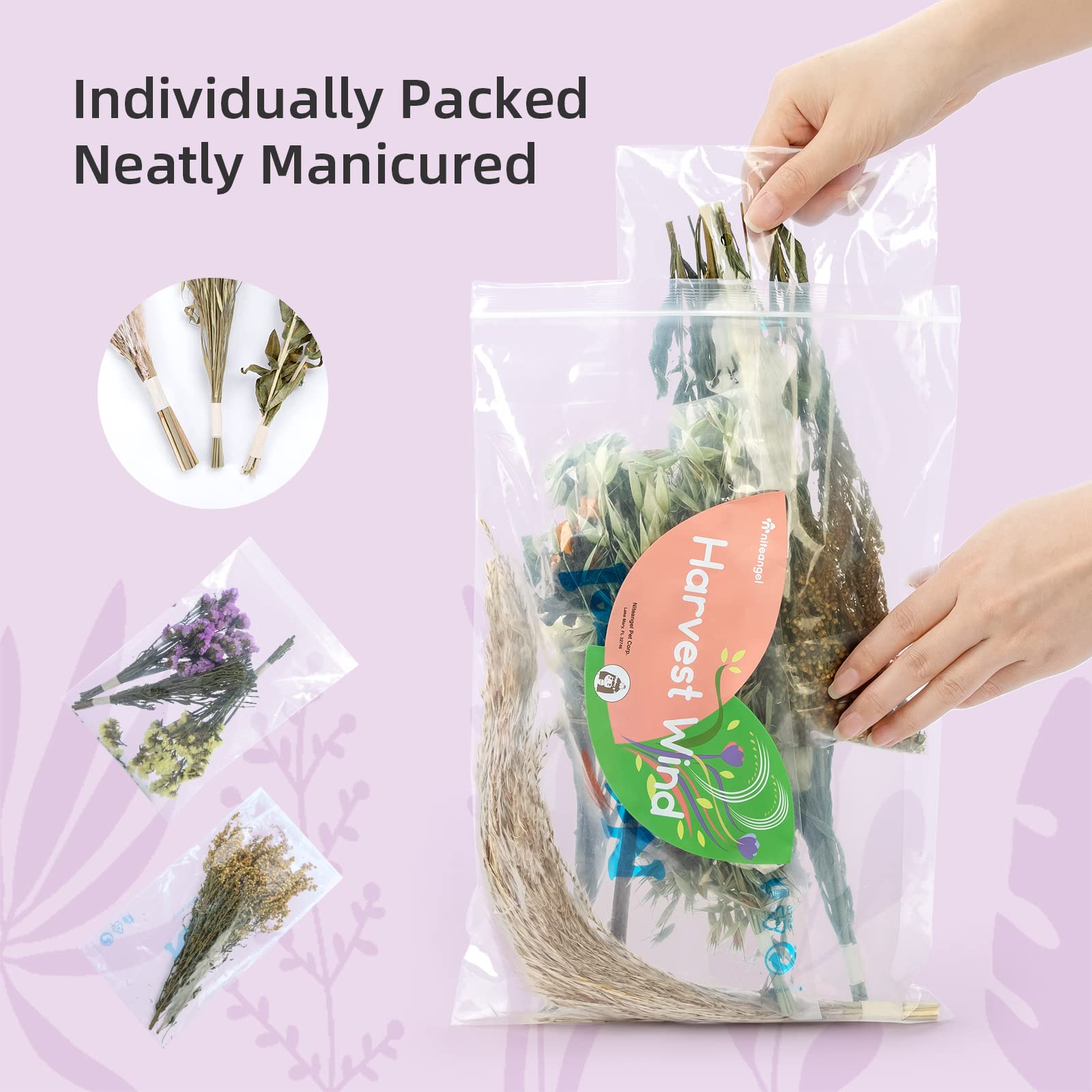 Niteangel Harvest Wind texture mix adds chew-friendly variety