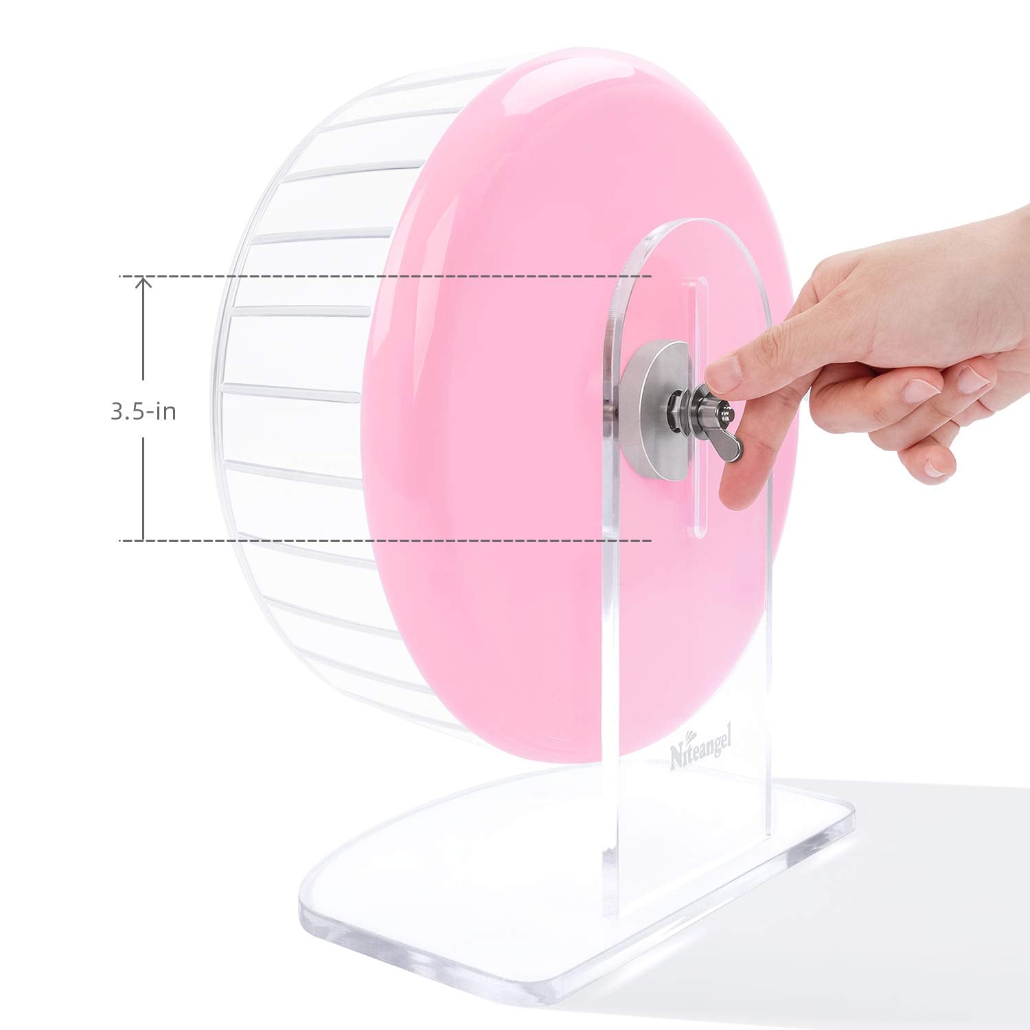 Niteangel durable PS plastic drum and acrylic base ensure longevity