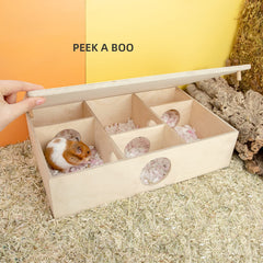 Niteangel removable lid allows quick access to storeroom and checks.