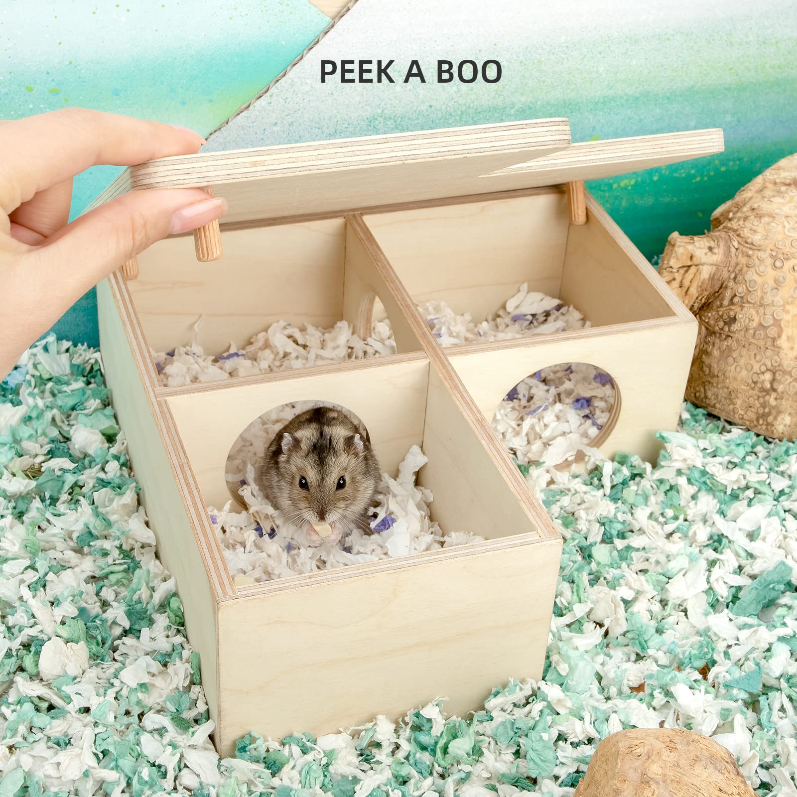 Niteangel removable lid with play platform for quick checks and cleaning