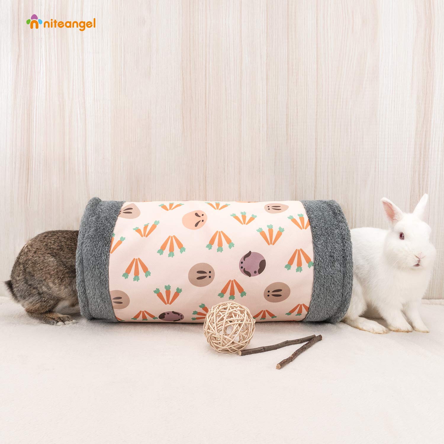 Niteangel small animal tunnel folded for compact storage and easy transport