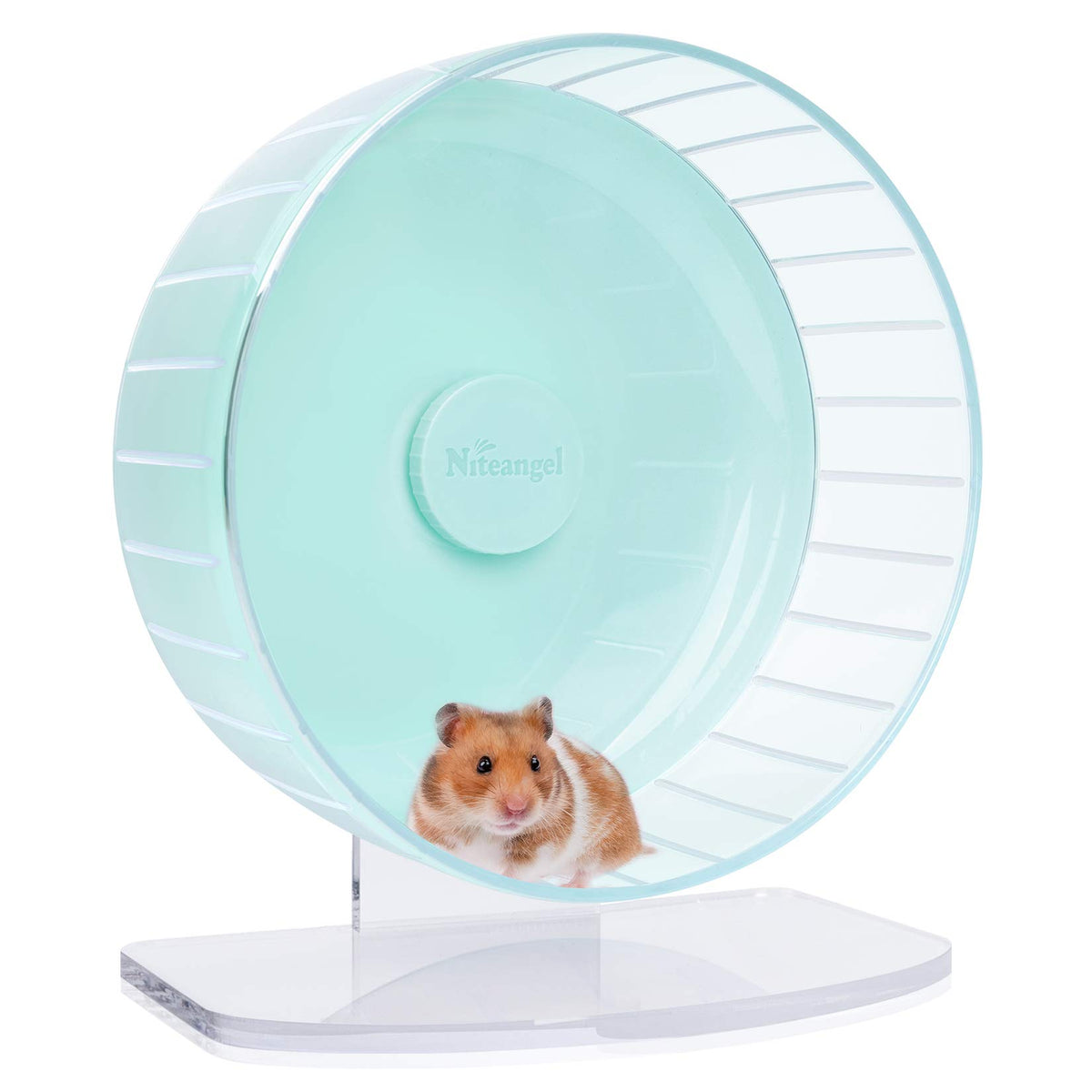 Niteangel Super-Silent hamster wheel drum for smooth running.