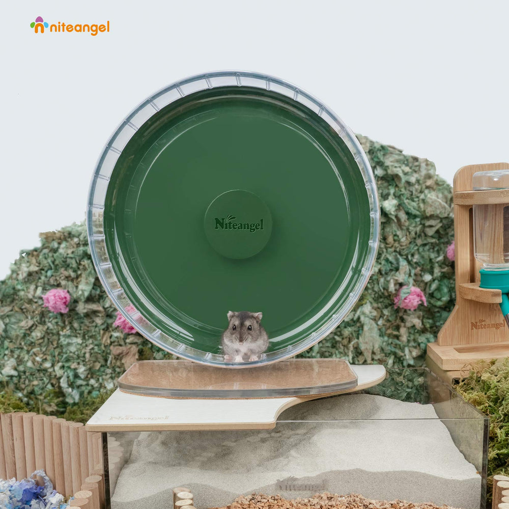Dual ball bearings enable smooth, quiet rotation