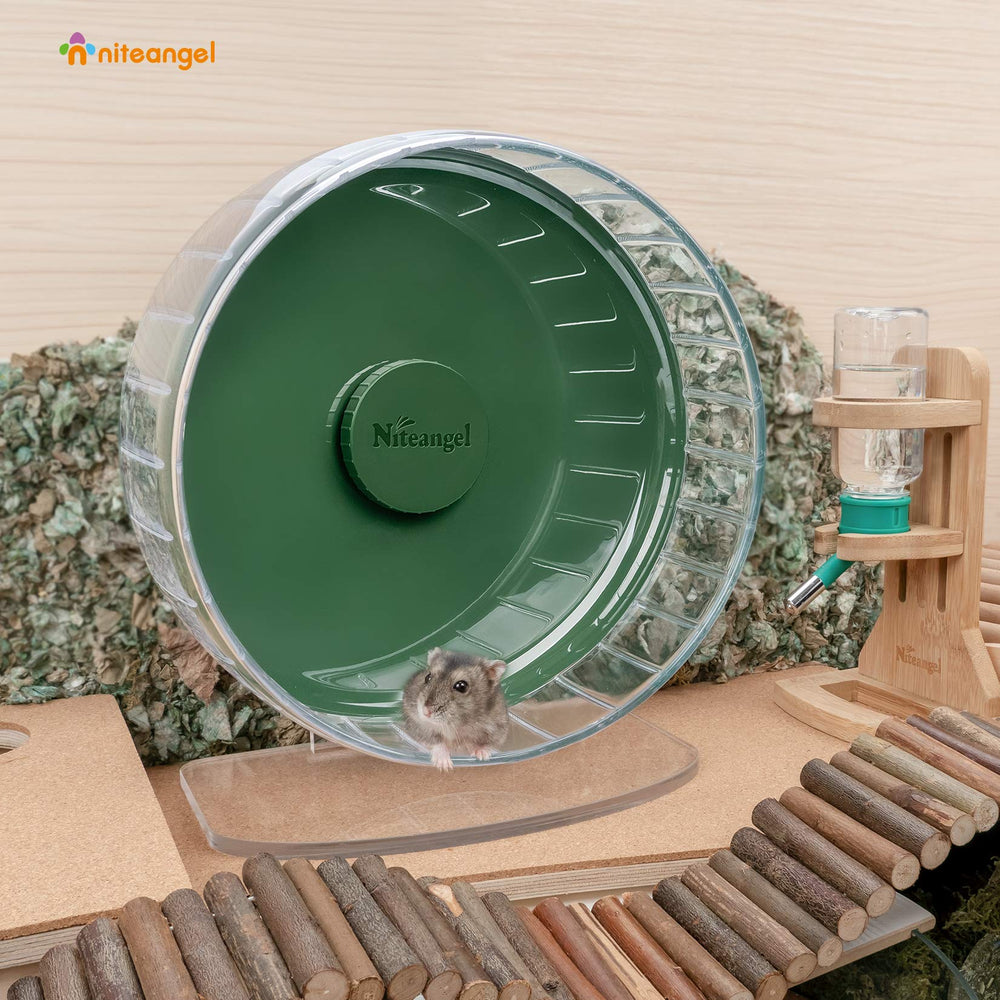 Durable base providing stable placement on a cage or platform