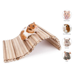 Niteangel suspension bridge ladder side view shows versatile cage accessory