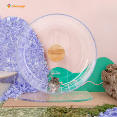 Niteangel transparent acrylic base showcases activity with a quiet operation