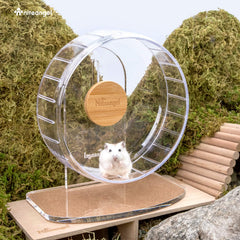 Niteangel Transparent acrylic base provides sturdy, stable support.