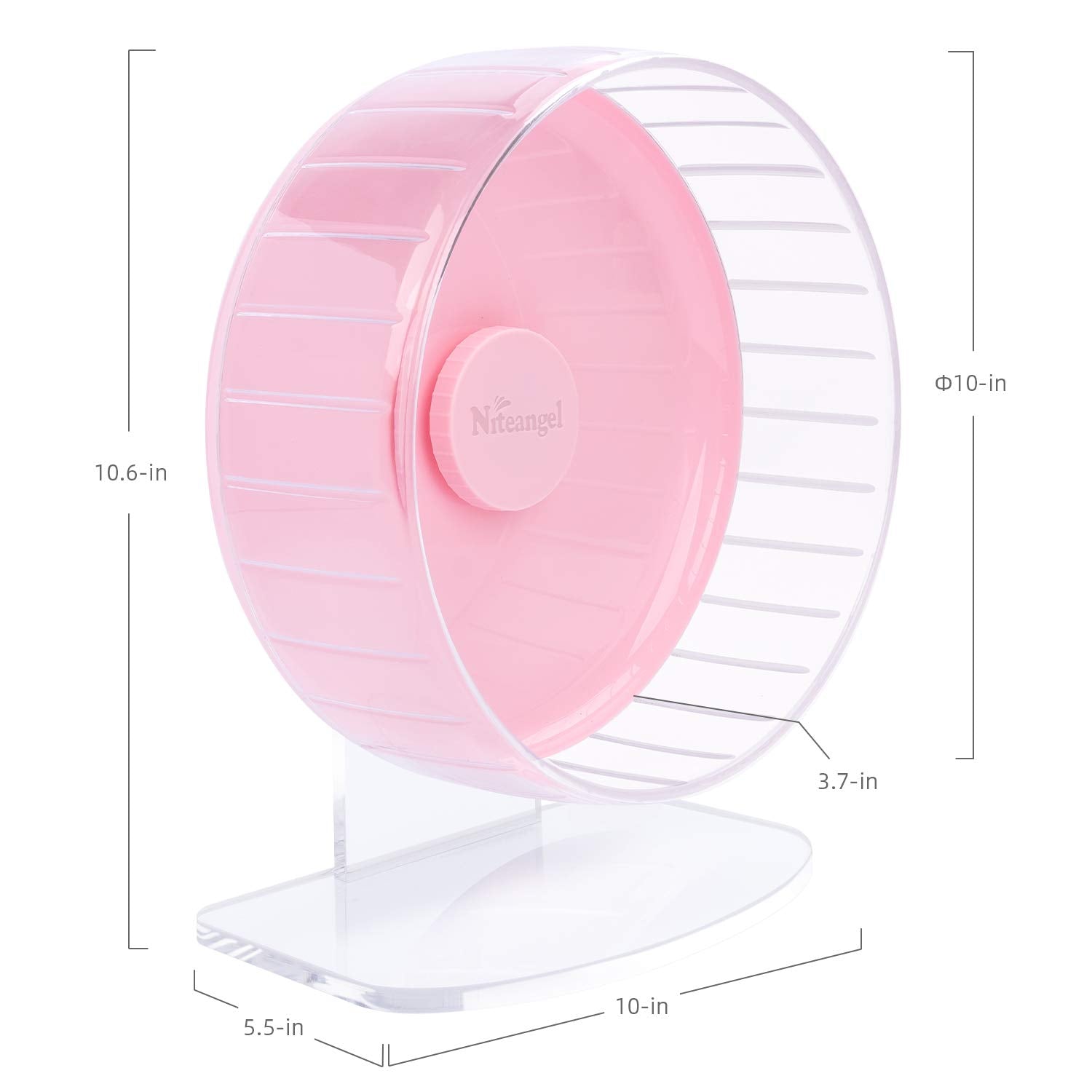 Niteangel transparent-base offers visibility while pets run