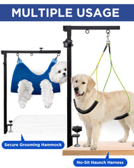 Nitecandy safety hammock and no sit holders keep pets relaxed during sessions