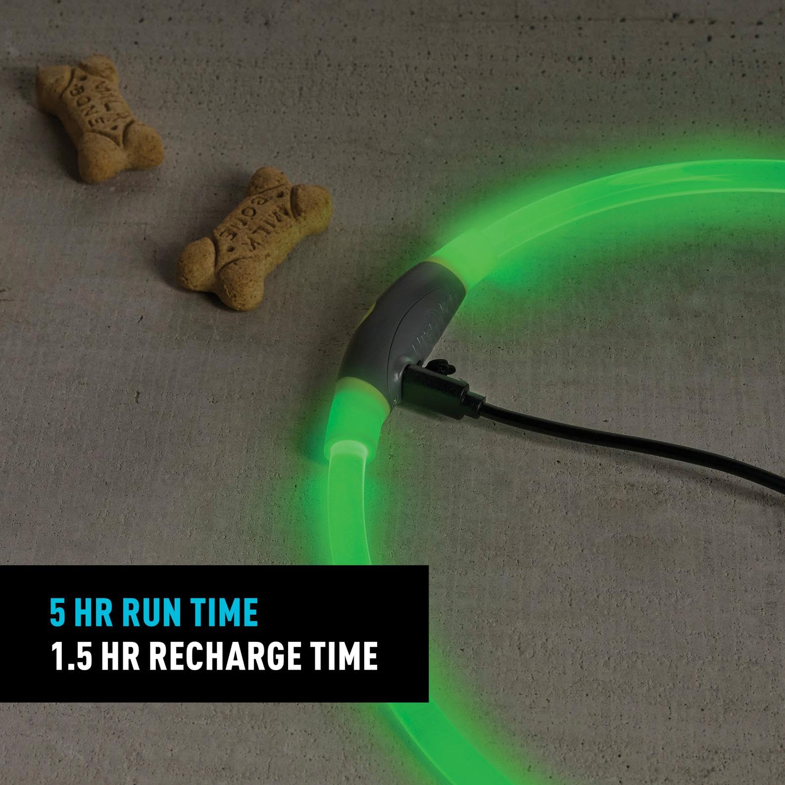 NiteHowl 360-degree illumination for visibility from all angles
