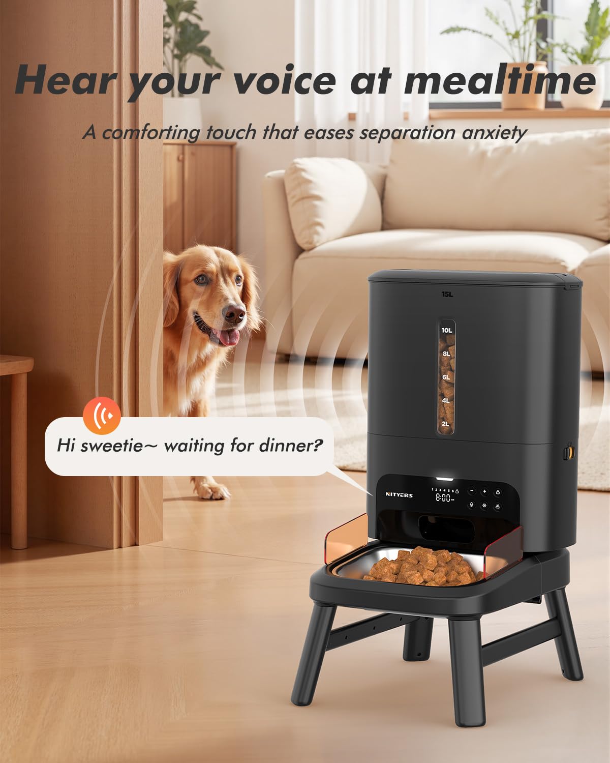 Dual power supply for uninterrupted feeding during outages