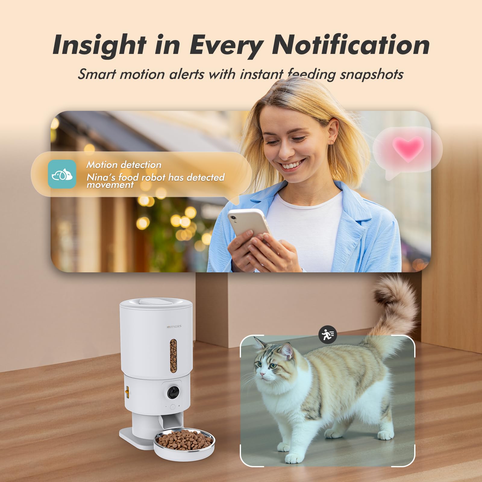Nityers freshness lock system keeps kibble dry and fresh
