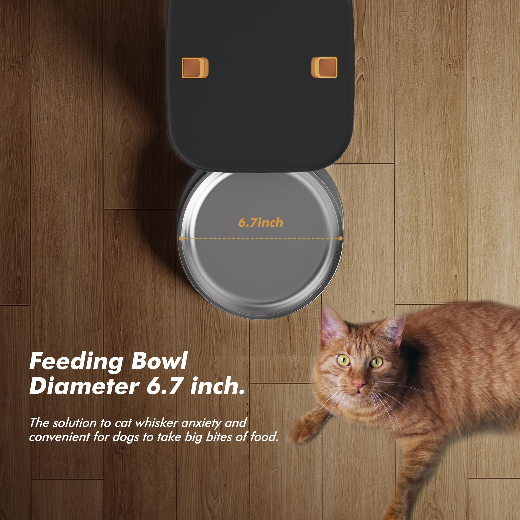 Nityers lid with desiccant keeps kibble fresh and secure.