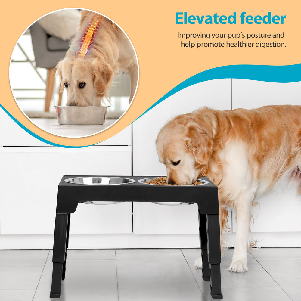 Niubya dishwasher safe dog bowls simplify cleaning after meals