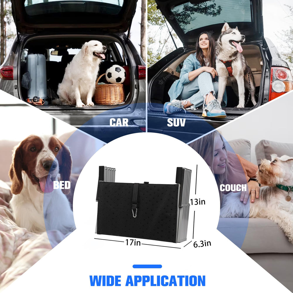 Niubya dog ramp suitable for SUVs and trucks.