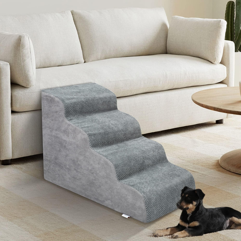 Niubya dog stairs compact design and lightweight for easy relocation