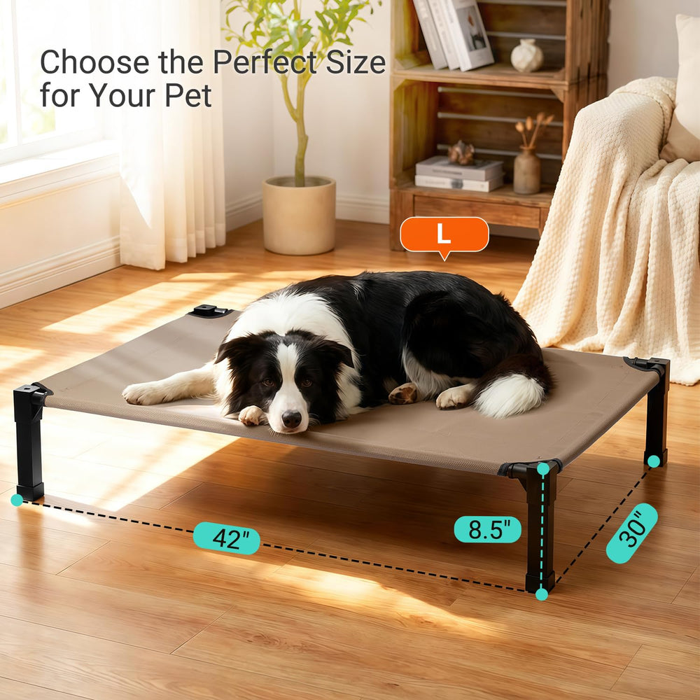 Niubya elevated design keeps joints cushioned off the ground for comfort.