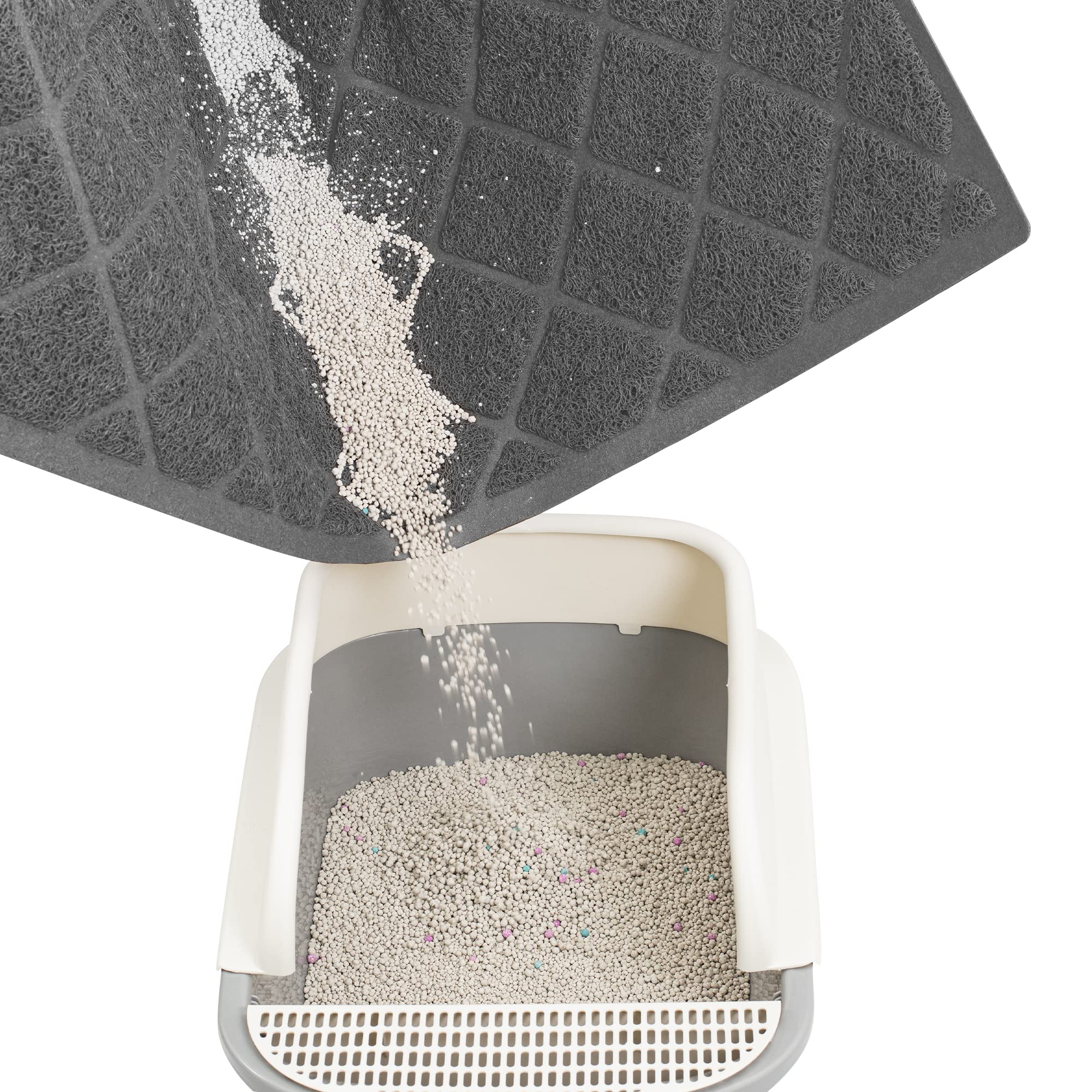Niubya mat dust mesh captures small particles for tidy floors