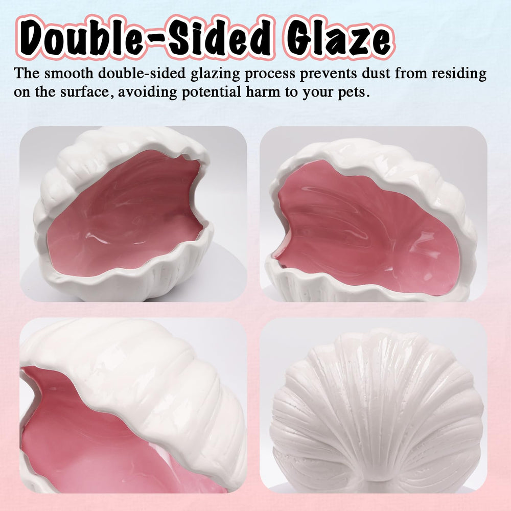 Niuohoy stable ceramic hide stays put as pets climb.
