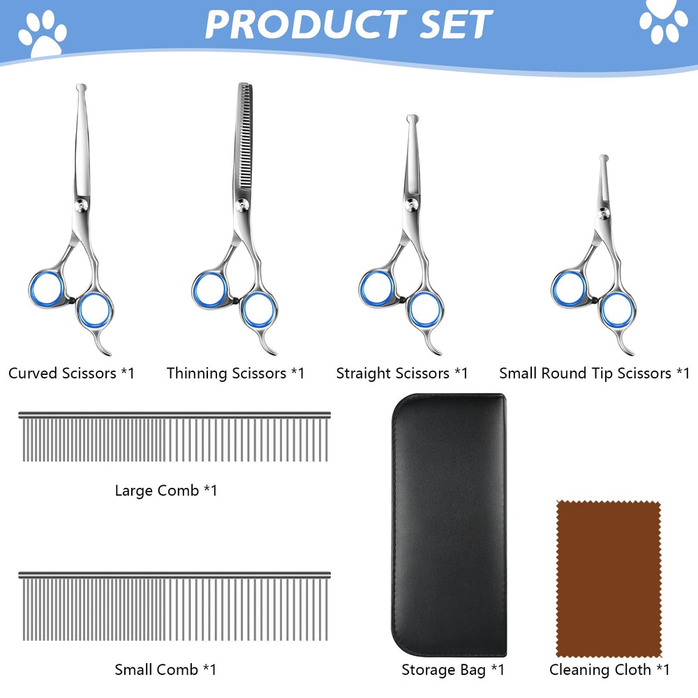 Niura soft finger-ring design for comfortable handling during grooming
