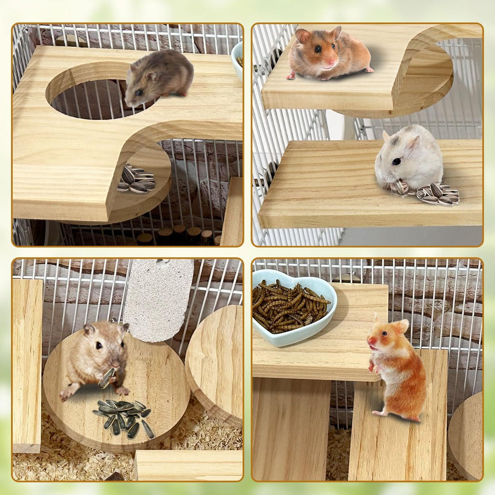 Niwaes inside-cage nest rest area provides a cozy retreat for pets.