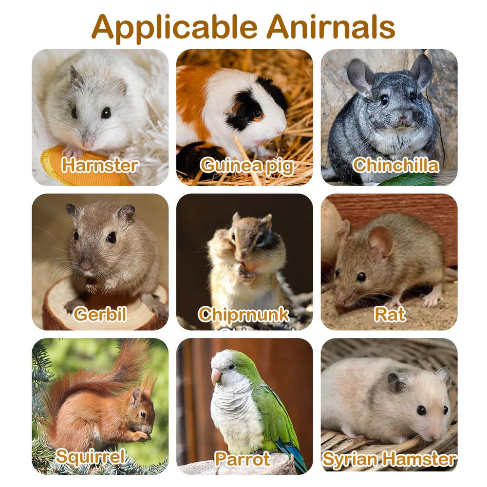Niwaes suitable for rats, hamsters, gerbils and other small pets in cages.