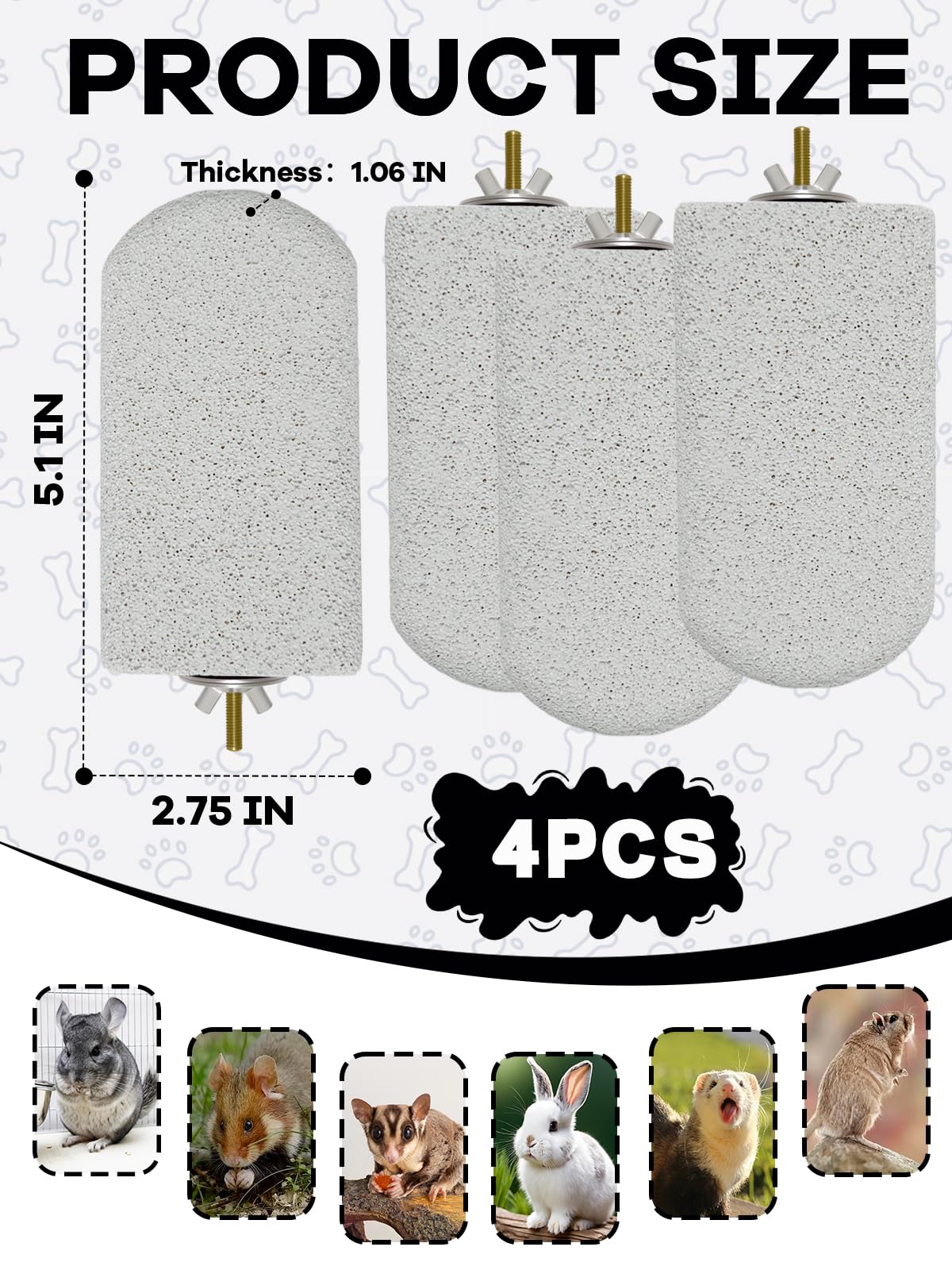Niwaes totoro-friendly ledge suitable for chinchilla and small pets.