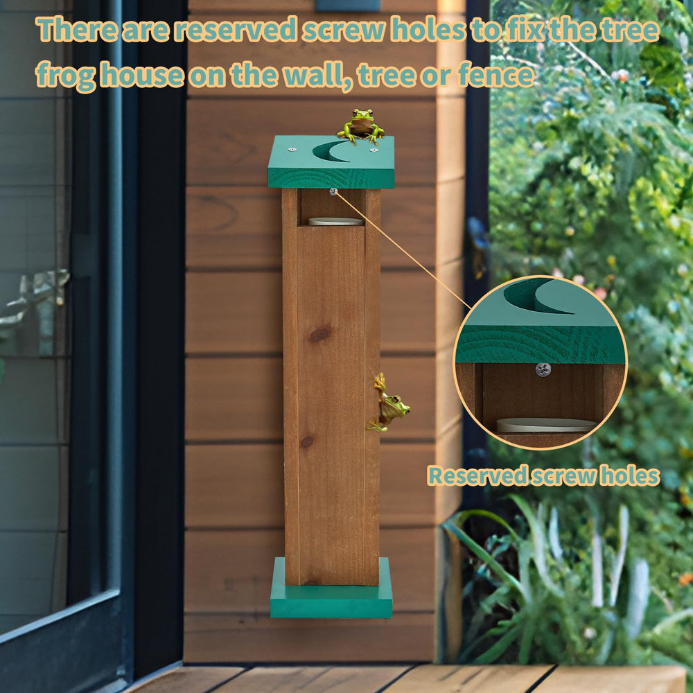 Niyanghome tree frog nest 16.9 x 5.1 x 4.3 inches for roomy living