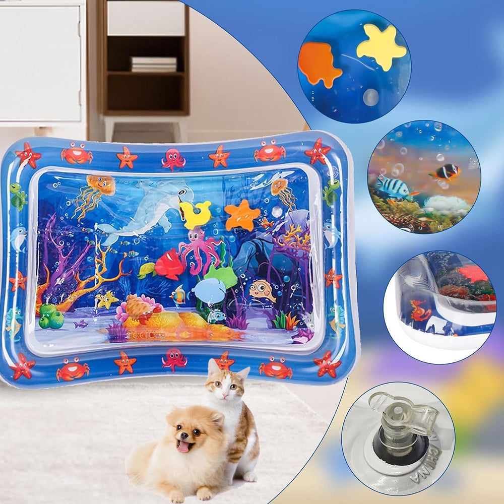 NLAIKE foldable 65cm water mat is portable for home or travel use