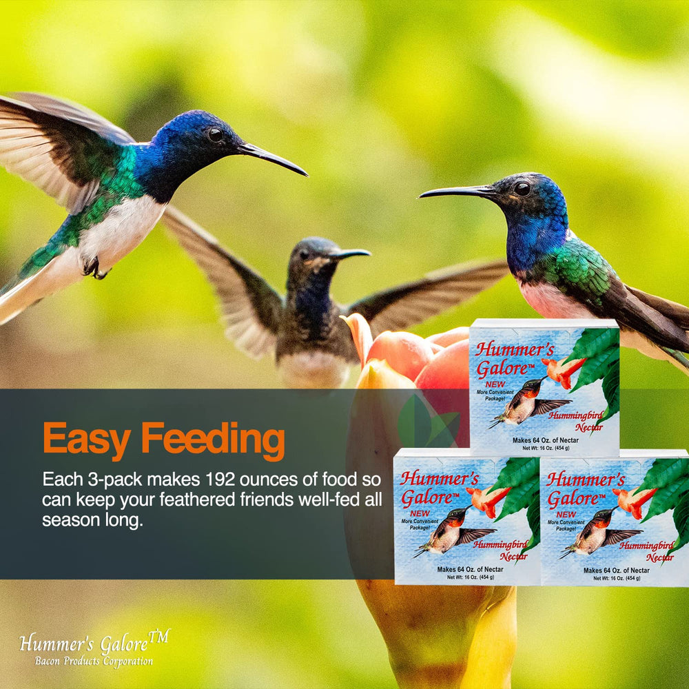 No-boil formula saves time during quick backyard bird feeding.
