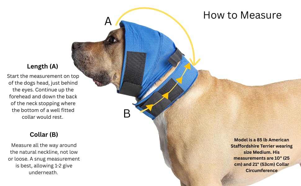 No Flap Ear Wrap Red SM/MD side view highlights easy head clearance and comfort.