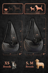 Noah & Paw adjustable shoulder strap shown for comfortable fit