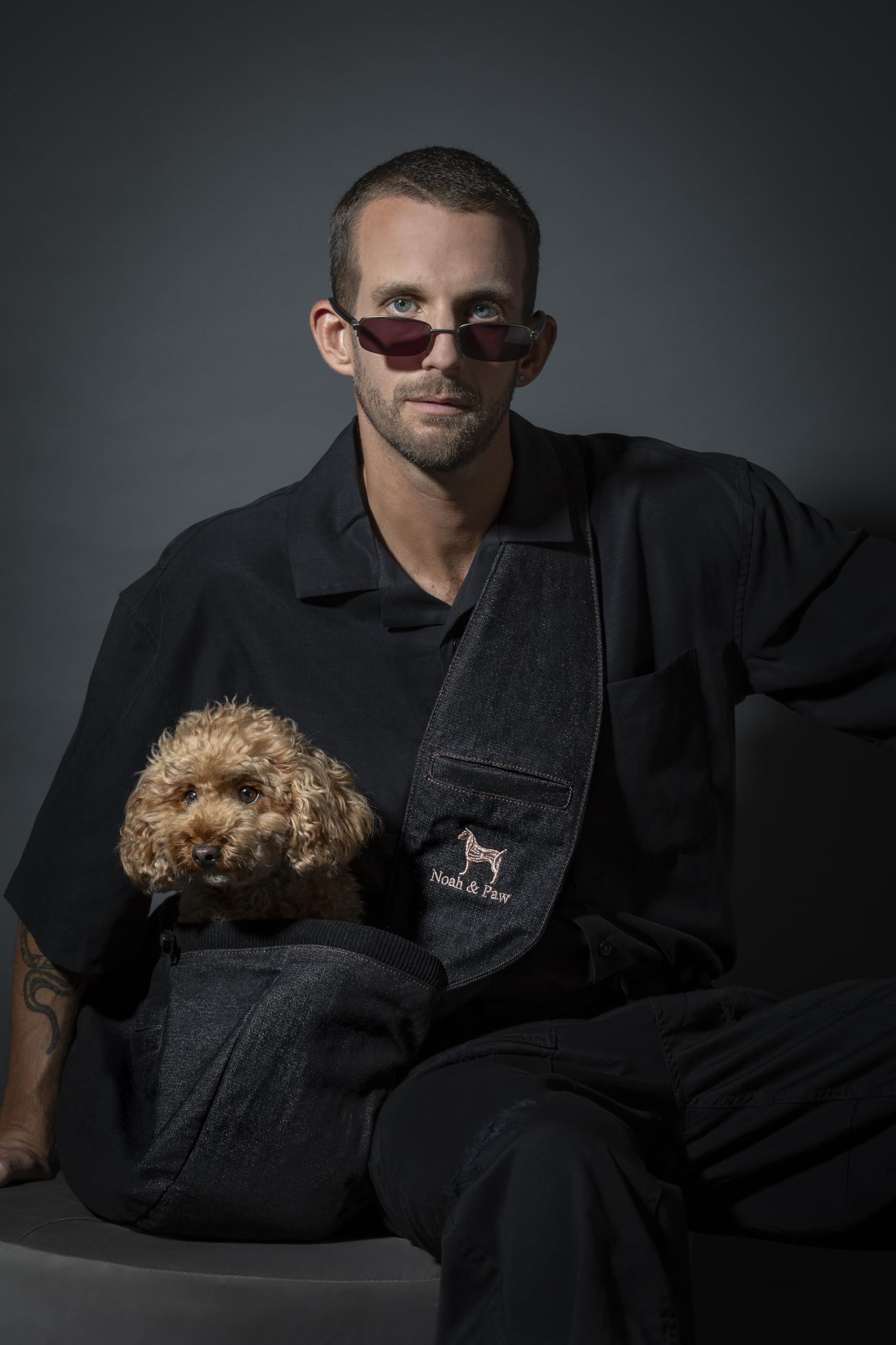 Noah & Paw small dog sling fits 5-18 lb range