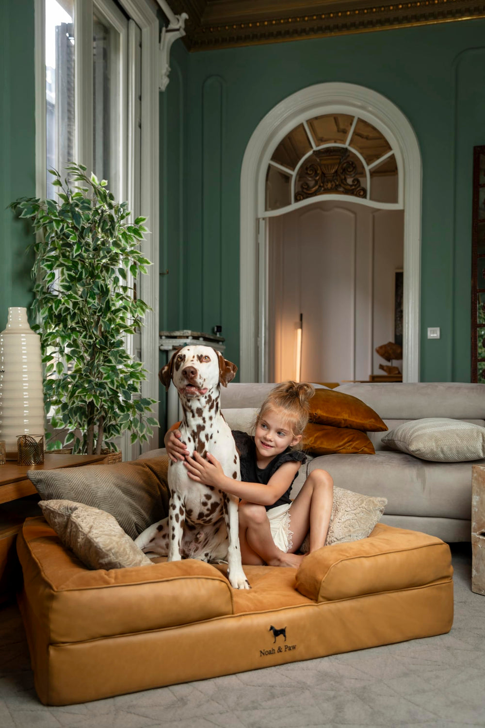 NOAH & PAW XL egg-shell foam layer supports joints while staying cooler.