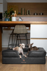 NOAH & PAW cooling gel-infused foam layer helps regulate temperature during naps